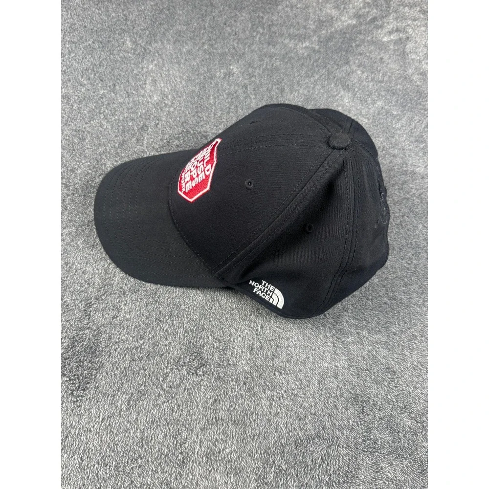 The North Face Black Hat Child Abuse Stops Here La Banderita Tortillas Strapback